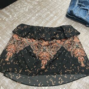 Free People strapless top